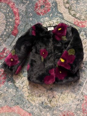 Kids Faux Fur Coat